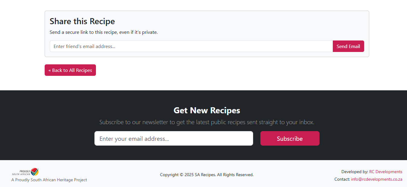 Recipe Part